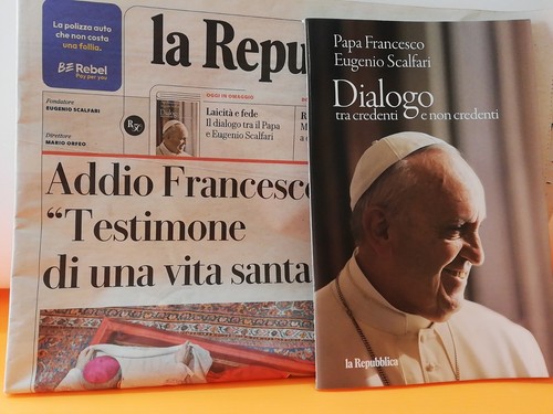 Papa francesco scalfari - papa, la