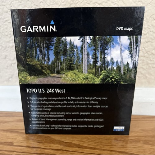 Garmin topo 24k west dvd - garmin,