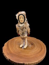 Bambola eschimese Alaskan vera