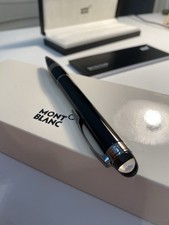 Penna a sfera/Ballpoint Montblanc Starwalker Black Platinum full set. Nuova/New