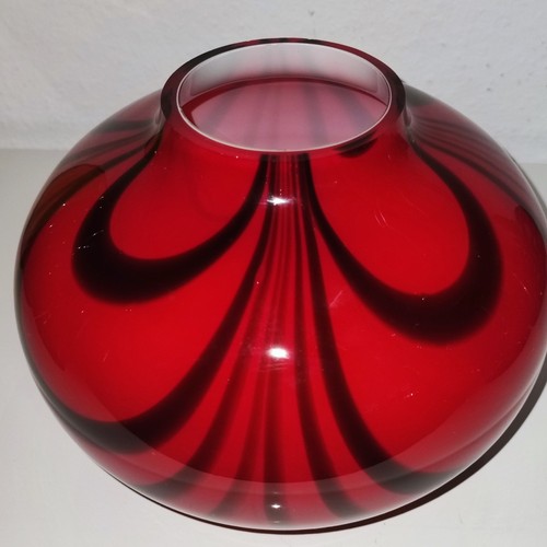 Grande vaso panciuto - vetro, di