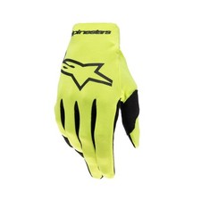 guanti bimbo cross/enduro alpinestars youth radar gloves yellow fluo black
