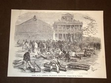 Roma nel 1878 Congresso dell'Associazione della stampa Piccioni viaggiatori