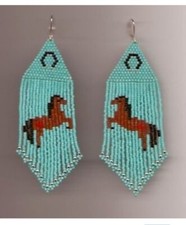 Orecchini tribali nativi