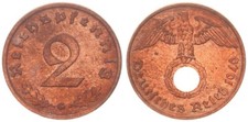 3.REICH 2 Pfennig 1940 G J.362