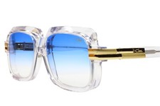 Occhiali da sole Cazal 607/3 cristallo oro chiaro blu sfumato leggende edizione limitata