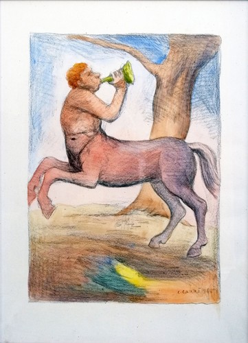 Carlo carrà centauro - carlo, centauro,