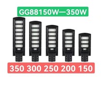 LAMPIONE STRADALE LED 150 200 250 300 350WATT PANNELLO SOLARE FOTOVOLTAICO FARO