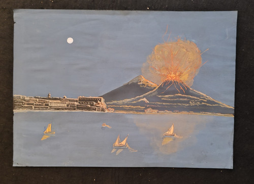 Golfo napoli eruzione - di,