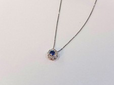Girocollo pendente fiore oro