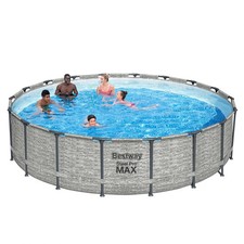 Piscina fuoriterra rotonda