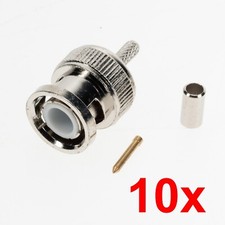 Connettore BNC maschio a