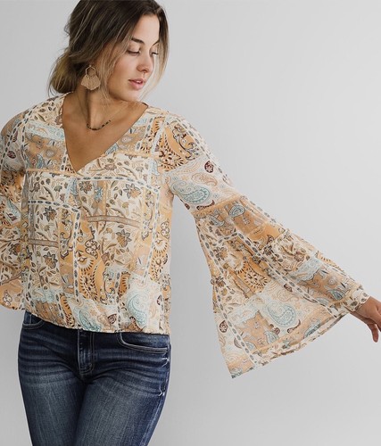 Camicetta top donna fibbia