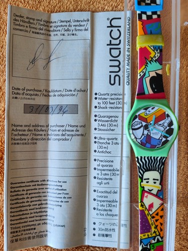 Orologio swatch fido - "fido, dido"