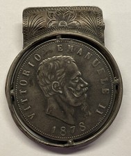 Antique Silver Money Clip