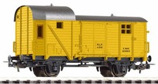 PIKO 27735 Scala HO Carro merci a due assi colore giallo epoca IV RLF