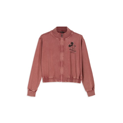 Felpa bomber cropped donna - cropped, da