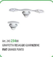 Clips per fissaggio - per,