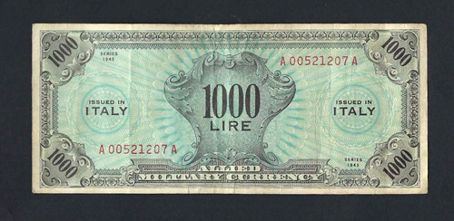 Allied military currency - allied,