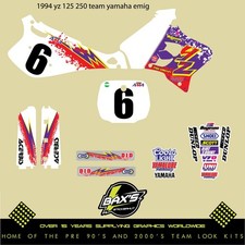 Kit Grafiche Adesivi Yamaha Yz