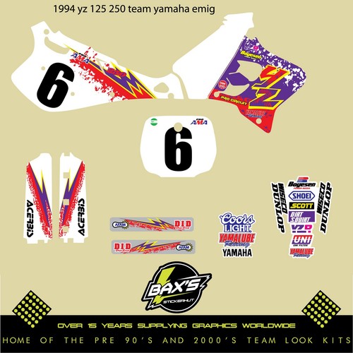 Kit grafica yamaha 125 - kit,