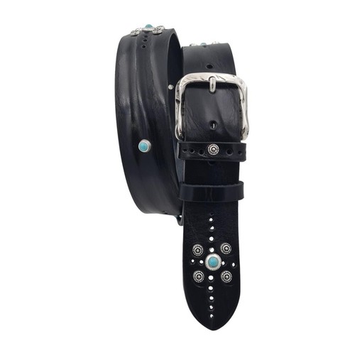 Cintura cuoio con - 4,