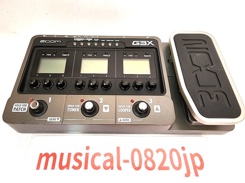 Zoom g3x pedale per chitarra - g3x,
