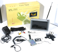 PRL) IRRADIO XTL-711 TV COLOR MONITOR LCD-TFT 7" 16:9 TELECOMANDO REMOTE CONTROL