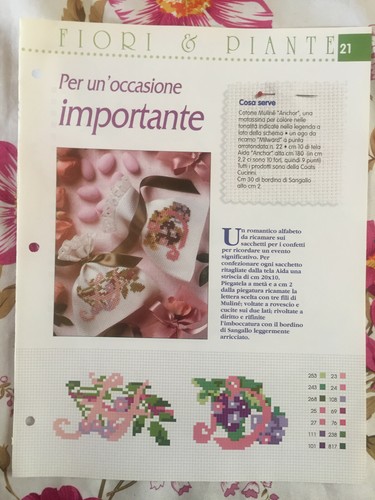 Schema punto croce ricamo - schema,
