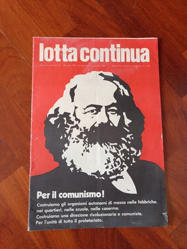 Lotta continua 25 luglio - lotta,