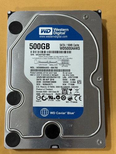 Western digital wd5000aaks 500 - western,