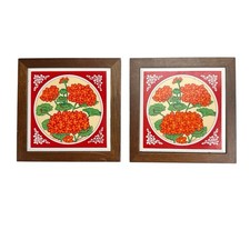Vintage MCM Geranio Trivet