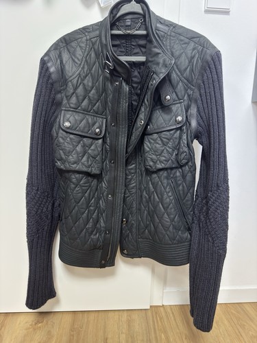 Belstaff giacca pelle uomo - giacca,