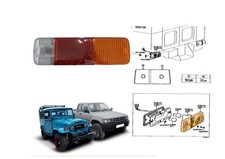 Plastica fanale posteriore - plastica,
