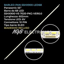 BARRA STRIP 68 LED TV