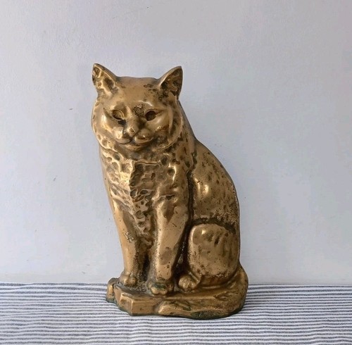 Splendido antico bronzo - , gatto