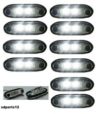 10X 24v Luce Ingombro Bianco 2