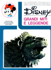 ENCICLOPEDIA DISNEY VOL. 10° " GRANDI MITI E LEGGENDE " Mondadori 1972