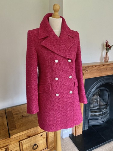 Cappotto zara rosa fucsia - cappotto,