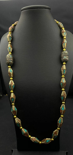 Collana vintage tibetano - vintage,
