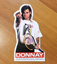 Agassi donnay sticker - donnay,