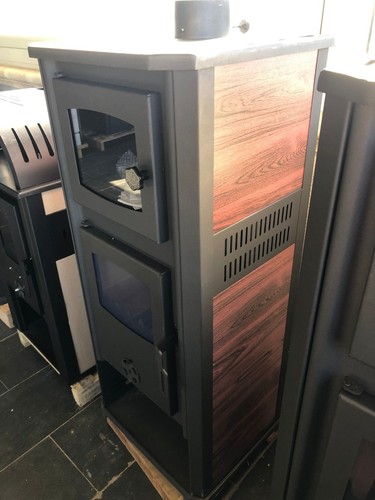 Stufa legna con - forno, blinky