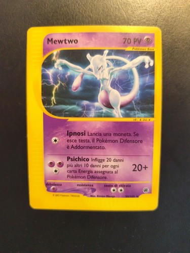Carta mewtwo 165 - mewtwo, expedition