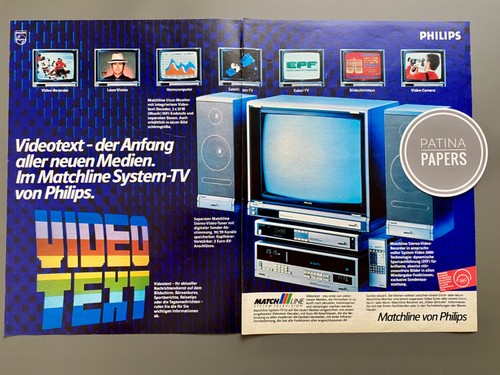 Philips matchline system - matchline, 1984