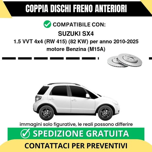 Coppia dischi freno anteriori - dischi,