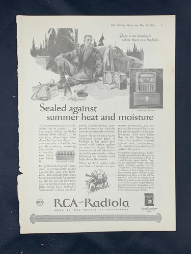 Pubblicità rivista 1926 - pubblicità,