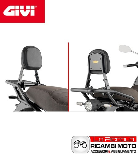 Schienalino portapacchi givi - schienalino,