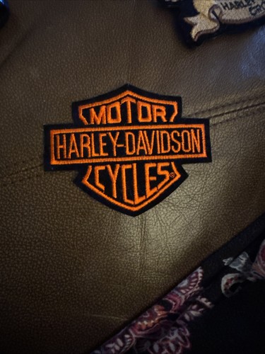 3x4 black orange - orange, harley