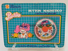 POOCHIE BUTTON MAGNETICO MATTEL VINTAGE 1983 NUOVO IN SCATOLA
