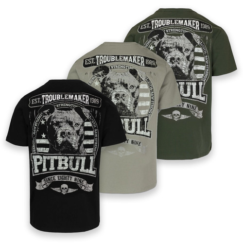 Shirt uomo pit bull - bull, west
